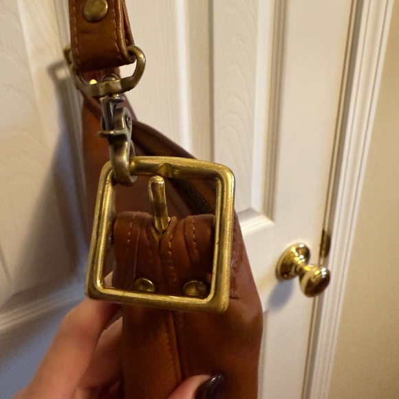 Circular vintage cross body Coach purse - Picture 8 of 13